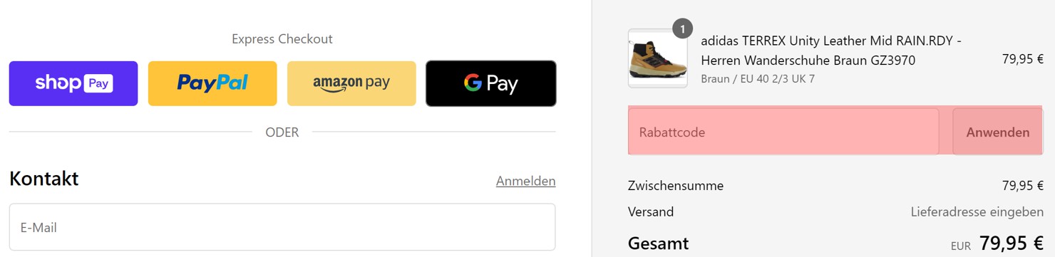 wie ist ein Brandstyle24 Gutscheincode einzulösen