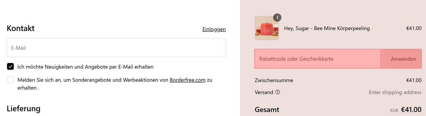 wie ist ein Naturelle Gutscheincode einzulösen