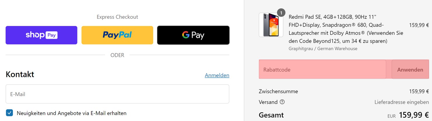 wie ist ein Shopbeyond Gutscheincode einzulösen