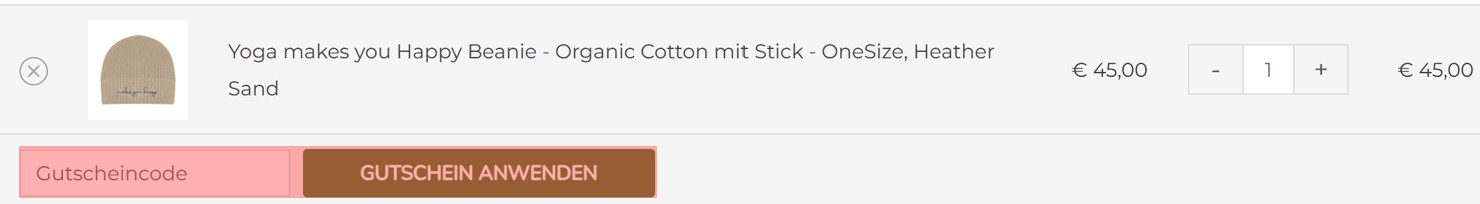 wie ist ein WiseShirt Gutscheincode einzulösen