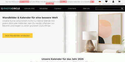 Zeige Gutscheine für photocircle.net