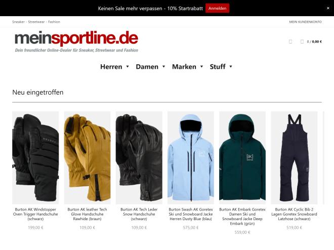 Bild des Shops